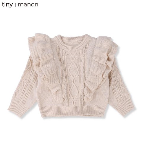 キッズ　ニットプルオーバー（100～120cm・tiny manon）