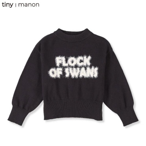 キッズ　ニットプルオーバー（100～120cm・tiny manon）