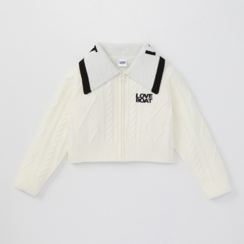 キッズ　ニットカーディガン（100～120cm・LOVEBOAT）
