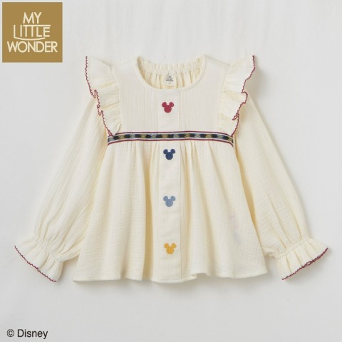 キッズ　ブラウス（100～120cm・MY LITTLE WONDER/Disney）