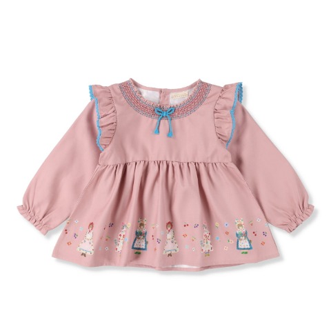 キッズ　ブラウス（100～120cm・youpiloulou）