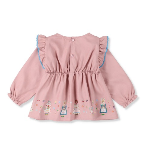 キッズ　ブラウス（100～120cm・youpiloulou）