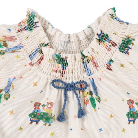 キッズ　ブラウス（100～120cm・youpiloulou）