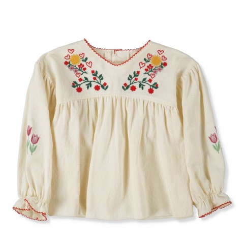 キッズ　ブラウス（100～120cm・yuuka）