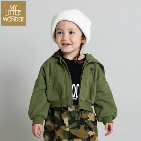 キッズ　ジップパーカ （100～120cm・MYLITTLEWONDER）