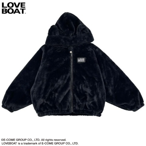 キッズ　フード付きパーカ (100～120cm・LOVEBOAT）