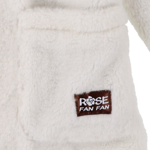 キッズ　フード付きジャケット(100～120cm・ROSE FAN FAN）