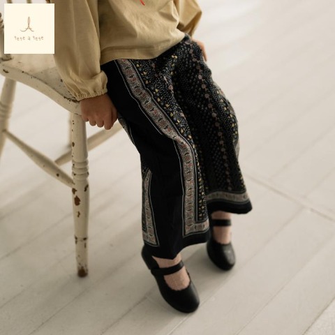 キッズ　ロングパンツ（100～120cm・tete a tete）