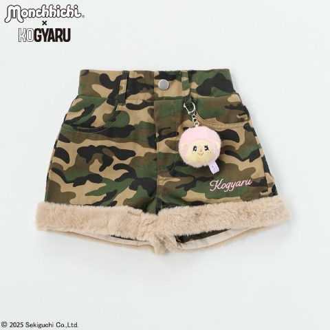キッズ ショートパンツ（100～120cm・モンチッチ×KOGYARU）
