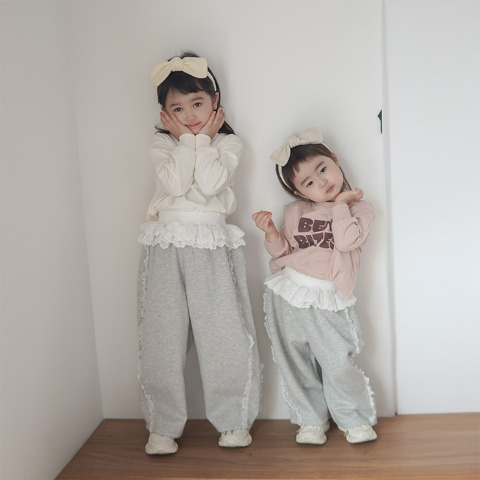 キッズ　ロングパンツ(100～120㎝･mirror bae.)