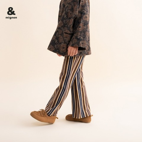 キッズ　ロングパンツ（100～120cm・&mignon）
