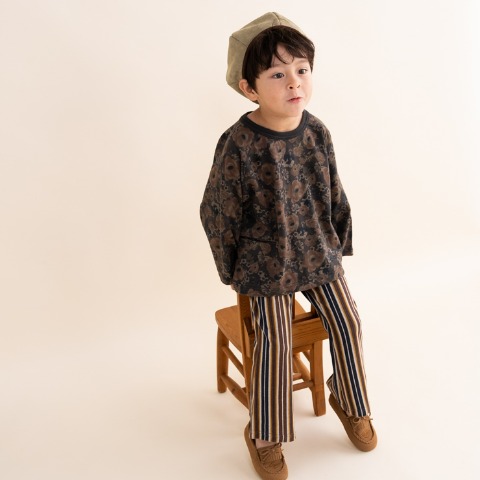 キッズ　ロングパンツ（100～120cm・&mignon）