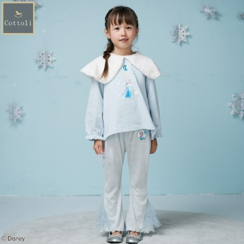 キッズ　パンツ（100～120cm・Cottoli/Disney）