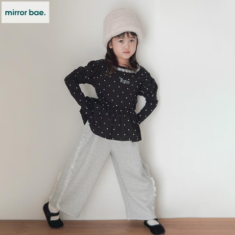 キッズ　ロングパンツ （100～120cm・mirror bae.）