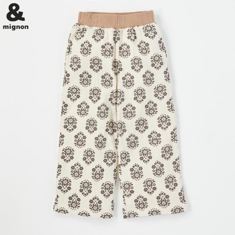 キッズ　ロングパンツ（100～120cm・&mignon）