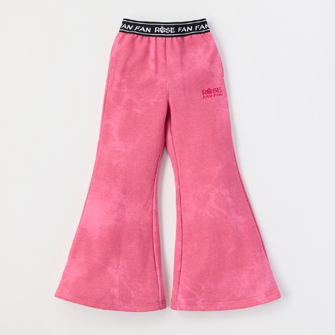 キッズ　ロングパンツ（100～120cm・ROSE FAN FAN）