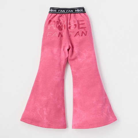 キッズ　ロングパンツ（100～120cm・ROSE FAN FAN）