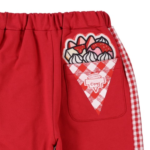 キッズ　ロングパンツ （100～120cm・マリオンクレープ）