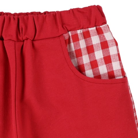 キッズ　ロングパンツ （100～120cm・マリオンクレープ）