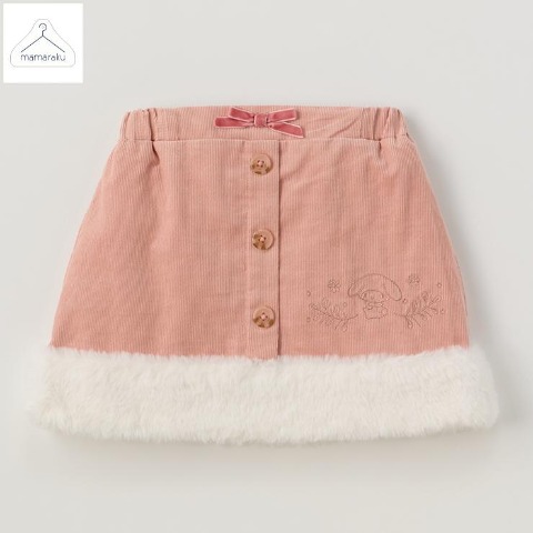 キッズ　スカート（100～120cm・mamaraku/サンリオキャラクターズ）