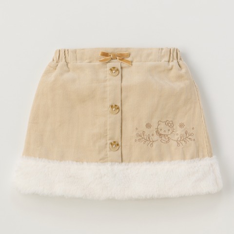 キッズ　スカート（100～120cm・mamaraku/サンリオキャラクターズ）