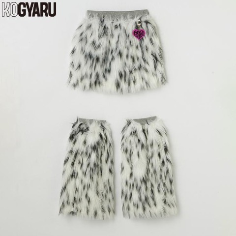 キッズ　レッグウォーマー付きスカパン(100～120㎝・KOGYARU)