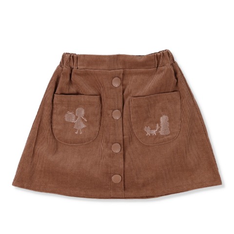 キッズ　スカート（100cm～120cm・mamaraku）