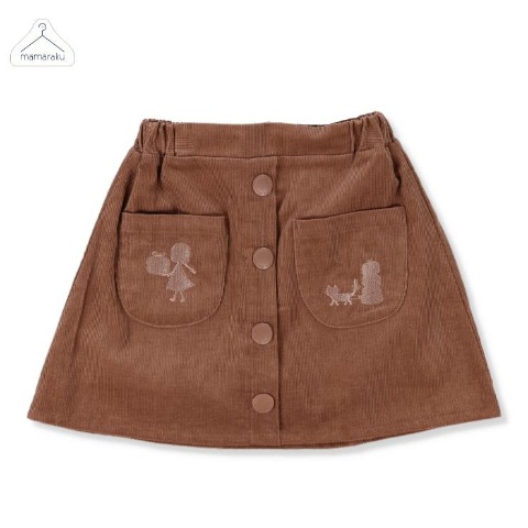 キッズ　スカート（100cm～120cm・mamaraku）