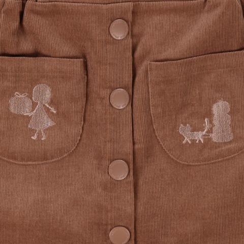 キッズ　スカート（100cm～120cm・mamaraku）