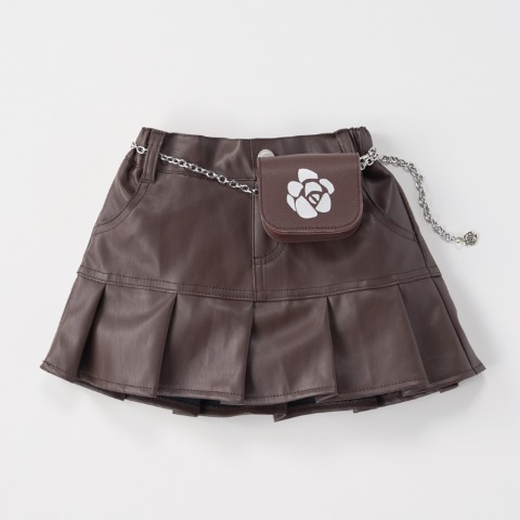 キッズ　スカート（100～120cm・ROSE FAN FAN）