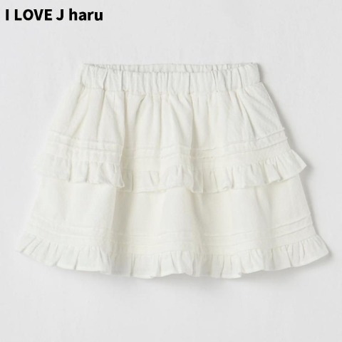 キッズ　スカート（100～120cm・I LOVE J haru）