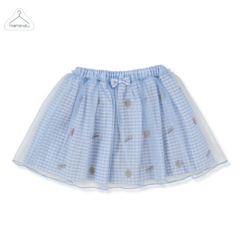 キッズ　スカートパンツ（100～120cm・mamaraku/サブレヤ）