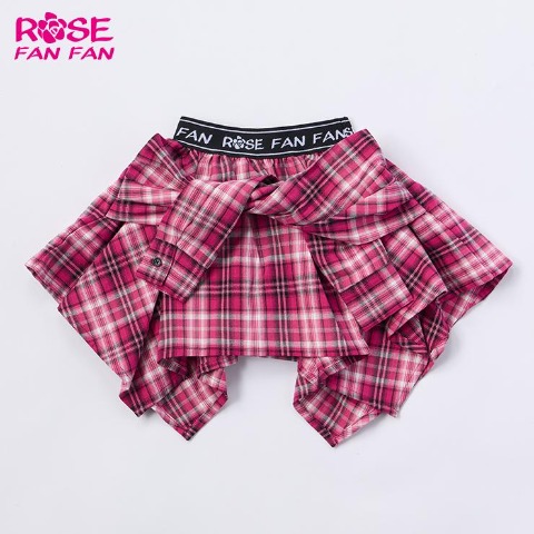 キッズ　スカパン（100～120cm・ROSE FAN FAN）