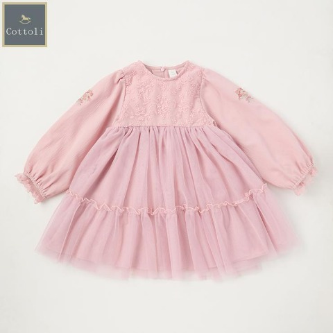 キッズ　ワンピース（100～120cm・Cottoli）