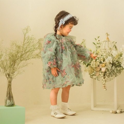 キッズ　ワンピース（100～120cm・Cottoli）