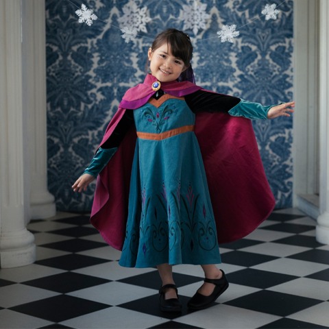 キッズ　ドレス （100～120cm・Cottoli/Disney）