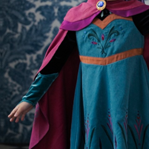 キッズ　ドレス （100～120cm・Cottoli/Disney）