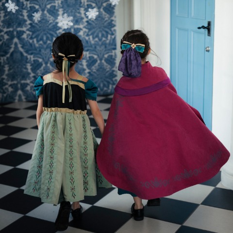 キッズ　ドレス （100～120cm・Cottoli/Disney）