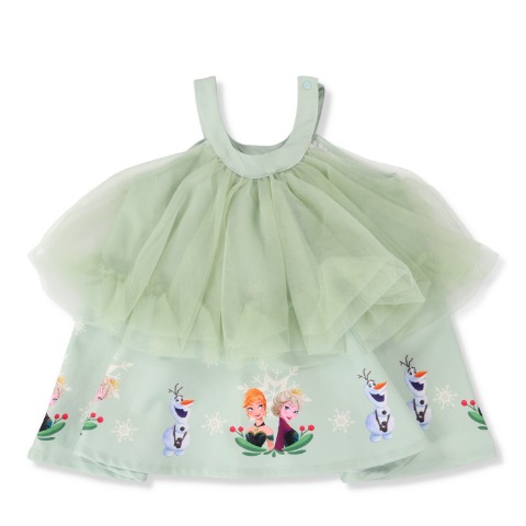 キッズ　ワンピース（100～120cm・Cottoli/Disney）