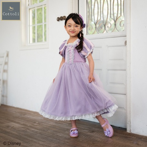 キッズ　ドレス （100～120cm・Cottoli/Disney）