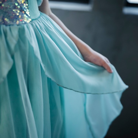 キッズ　ドレス （100～120cm・Cottoli/Disney）