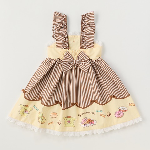 キッズ　ドレスワンピース（100～120cm・サンリオキャラクターズ）