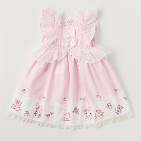 キッズ　ドレスワンピース（100～120cm・サンリオキャラクターズ）