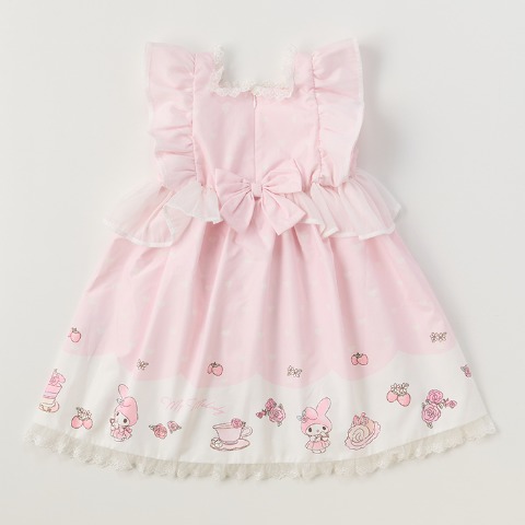 キッズ　ドレスワンピース（100～120cm・サンリオキャラクターズ）