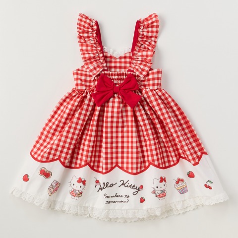 キッズ　ドレスワンピース（100～120cm・サンリオキャラクターズ）