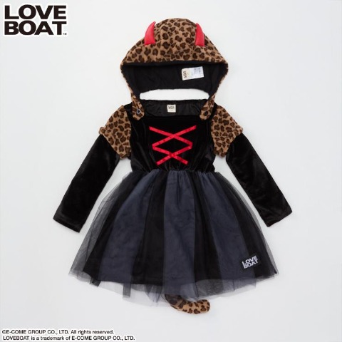 キッズ　ワンピース（100～120cm・LOVEBOAT）