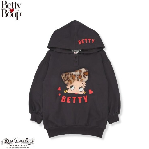 キッズ　プルパーカ（100～120cm・Betty Boop(TM)）