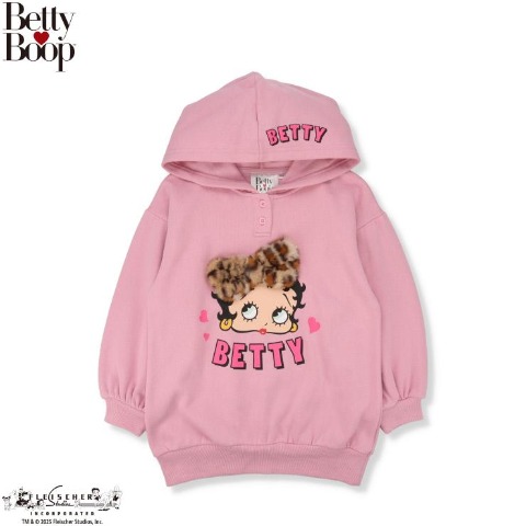 キッズ　プルパーカ（100～120cm・Betty Boop(TM)）