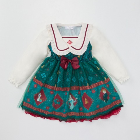 キッズ　ワンピース（100～120cm・MAJOLICA）