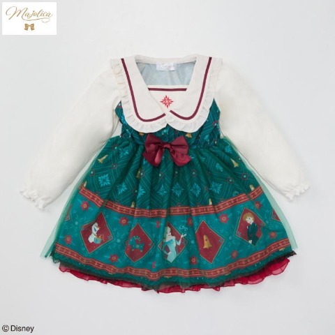 キッズ　ワンピース（100～120cm・MAJOLICA）